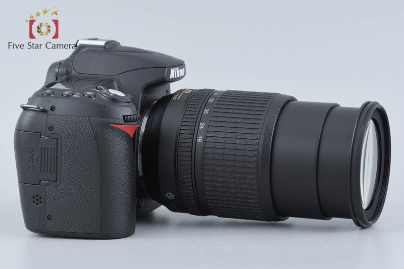 "Shutter count 801" Nikon D90 12.3 MP DSLR Camera AF-S DX 18-105 G VR Lens