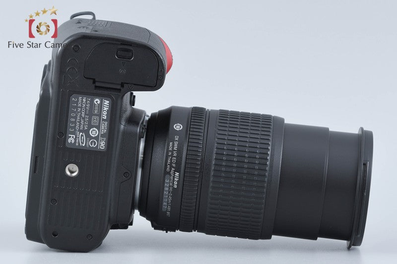 "Shutter count 801" Nikon D90 12.3 MP DSLR Camera AF-S DX 18-105 G VR Lens