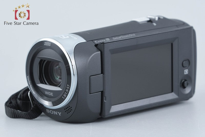 SONY HANDYCAM HDR-CX470 Black Digital Camcorder w/ Box [Japanese Language Only]