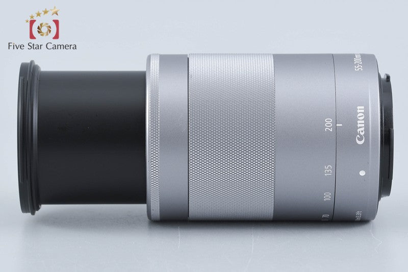 Canon EF-M 55-200mm f/4.5-6.3 IS STM Silver