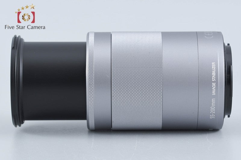 Canon EF-M 55-200mm f/4.5-6.3 IS STM Silver