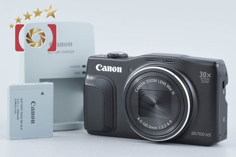 Canon PowerShot SX700 HS Black 16.1 MP Digital Camera