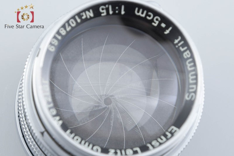 Leica Summarit 50mm f/1.5 L39 LTM Leica Thread Mount