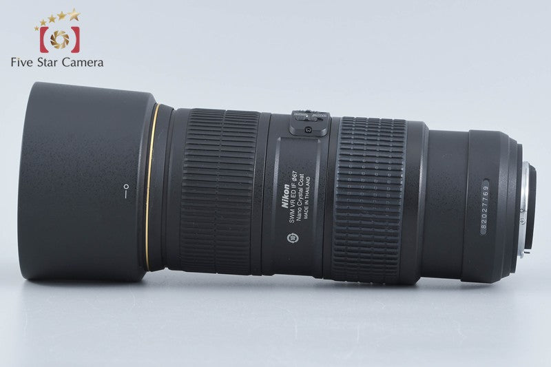 Nikon AF-S NIKKOR 70-200mm f/4 G ED VR w/ Box