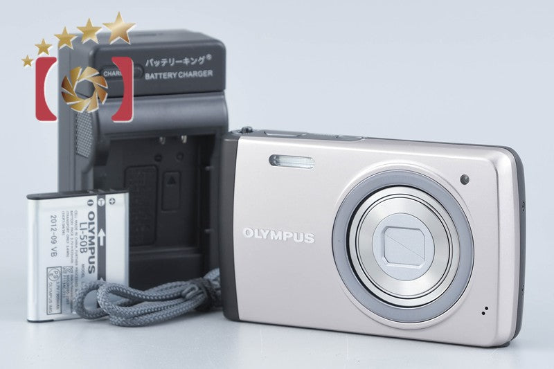 Olympus STYLUS VH-410 Silver 16.0 MP Digital Camera
