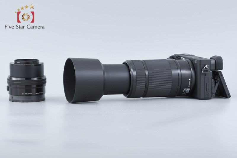 Sony α6400 ILCE-6400 Black 24.2 MP 16-50 55-210 Lenses [Japanese Language Only]