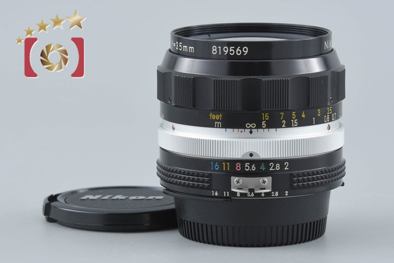 Nikon NIKKOR-O Auto 35mm f/2 Ai Converted