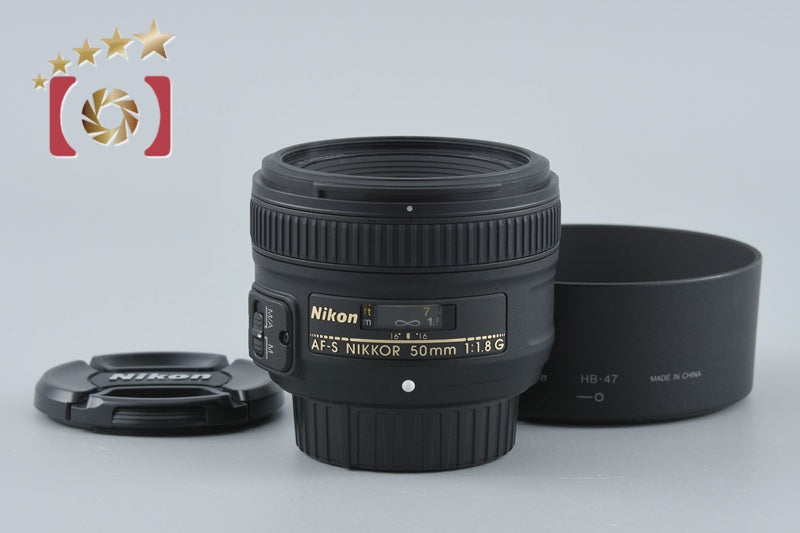 Nikon AF-S NIKKOR 50mm f/1.8 G from Japan