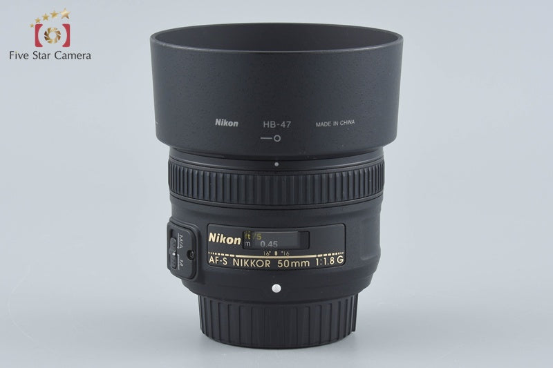 Nikon AF-S NIKKOR 50mm f/1.8 G from Japan