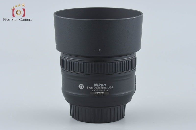 Nikon AF-S NIKKOR 50mm f/1.8 G from Japan