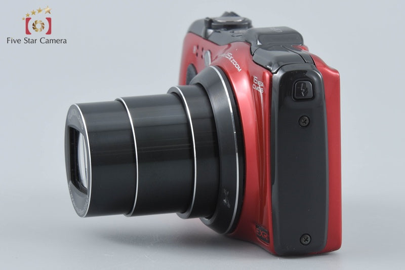 Fujifilm FINEPIX F600EXR Red 16.0 MP Digital Camera w/ Box