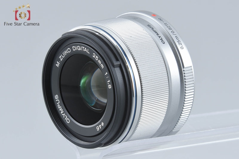 Olympus M.ZUIKO DIGITAL 25mm f/1.8 Silver w/ Box from Japan