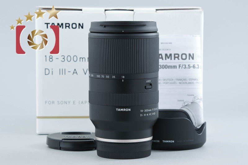 Tamron B061 18-300mm f/3.5-6.3 Di III-A VC VXD for Sony E Mount w/ Box