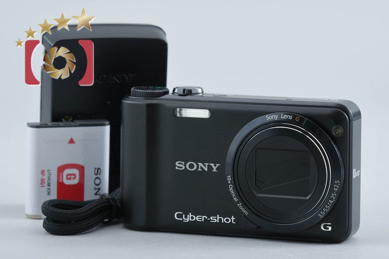 SONY Cyber-Shot DSC-H55 Black 14.1 MP Digital Camera [Japanese Language Only]