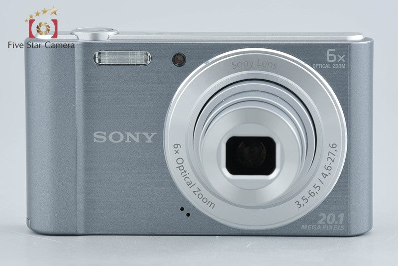 Sony Cyber-Shot DSC-W810 Silver 20.1 MP Digital Camera [Japanese Language Only]