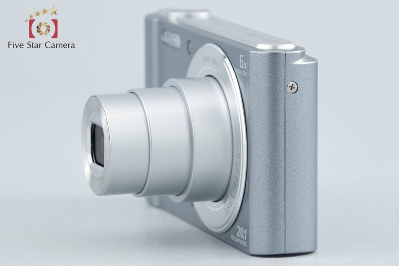 Sony Cyber-Shot DSC-W810 Silver 20.1 MP Digital Camera [Japanese Language Only]