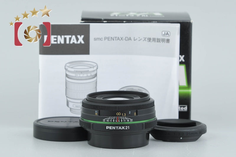 PENTAX SMC DA 21mm f/3.2 AL Limited Black w/ Box