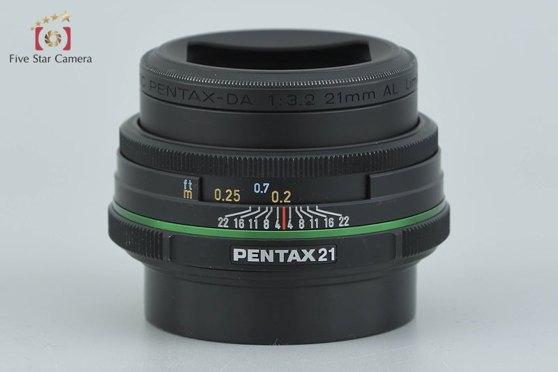 PENTAX SMC DA 21mm f/3.2 AL Limited Black w/ Box from Japan