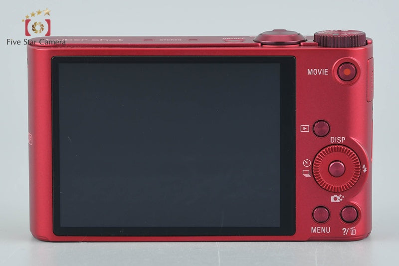 SONY Cyber-shot DSC-WX300 Red 18.2 MP Digital Camera [Multiple Languages]