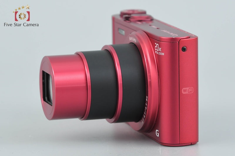 SONY Cyber-shot DSC-WX300 Red 18.2 MP Digital Camera [Multiple Languages]