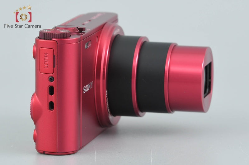 SONY Cyber-shot DSC-WX300 Red 18.2 MP Digital Camera [Multiple Languages]