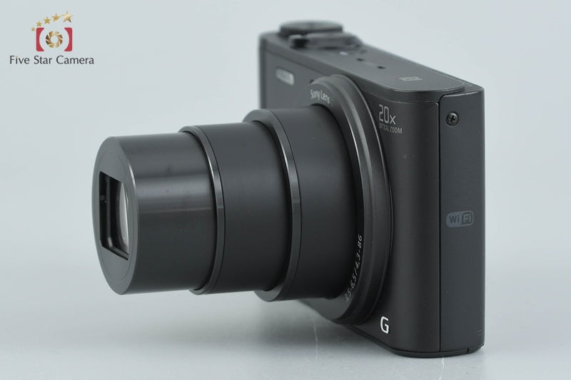 Sony Cyber-Shot DSC-WX350 Black 18.2 MP Digital Camera [Multiple Languages]