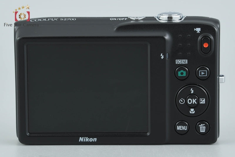 Nikon COOLPIX S2700 Silver 16.0 MP Digital Camera w/ Box from Japan