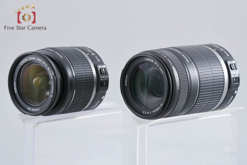 "Count 274" Canon EOS Kiss X4 / Rebel T2i / 550D 18.0 MP 18-55 55-250 Lenses