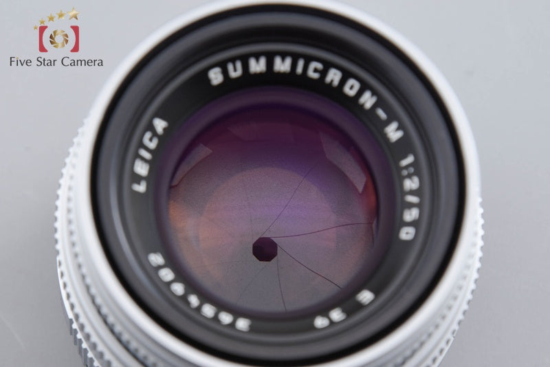 Leica SUMMICRON-M 50mm f/2 4th Silver E39