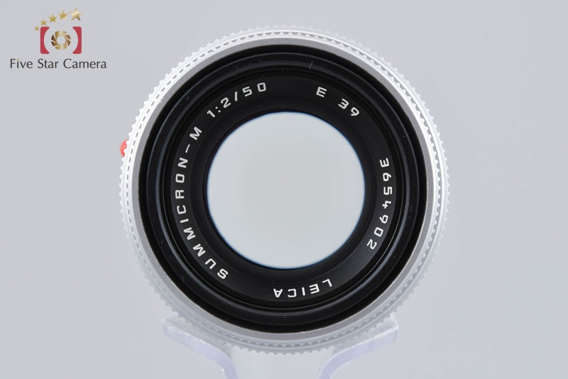 Leica SUMMICRON-M 50mm f/2 4th Silver E39