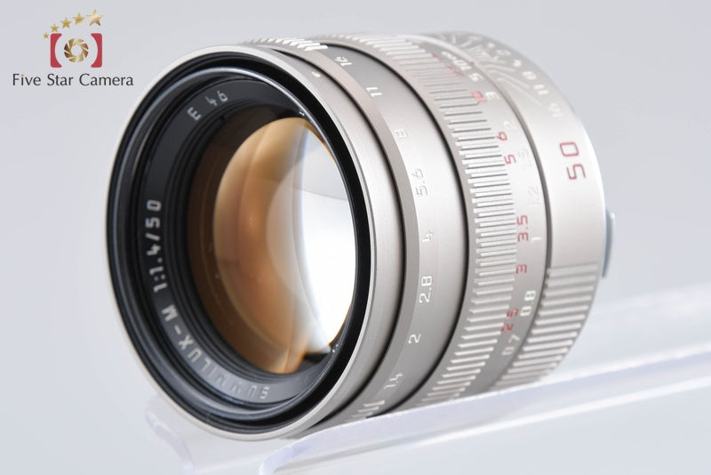 Leica SUMMILUX-M 50mm f/1.4 Titanium E46 from Japan