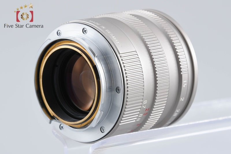 Leica SUMMILUX-M 50mm f/1.4 Titanium E46 from Japan