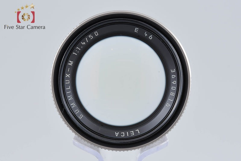 Leica SUMMILUX-M 50mm f/1.4 Titanium E46 from Japan