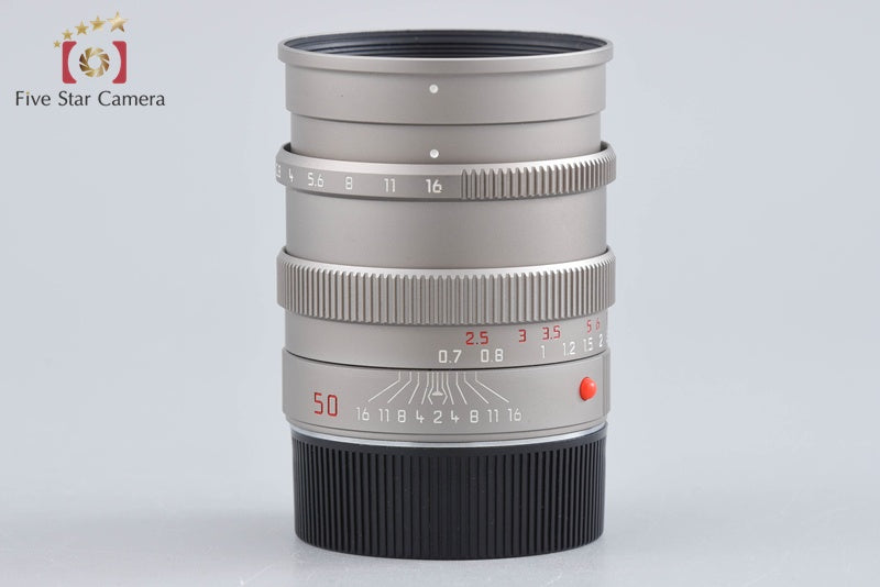 Leica SUMMILUX-M 50mm f/1.4 Titanium E46 from Japan