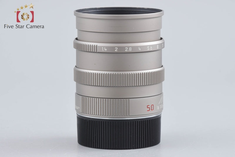 Leica SUMMILUX-M 50mm f/1.4 Titanium E46 from Japan