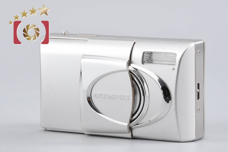 Olympus μ[mju:] METAL 35mm Point & Shoot Film Camera