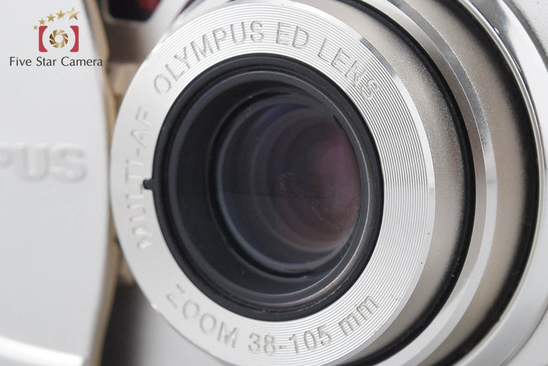 Olympus μ[mju:] METAL 35mm Point & Shoot Film Camera