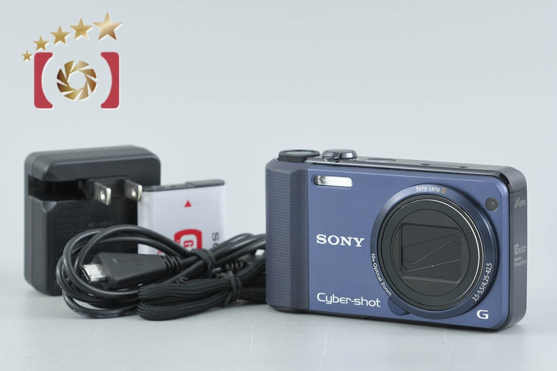 SONY Cyber-Shot DSC-HX7V Blue 16.2 MP Digital Camera [Japanese Language Only]