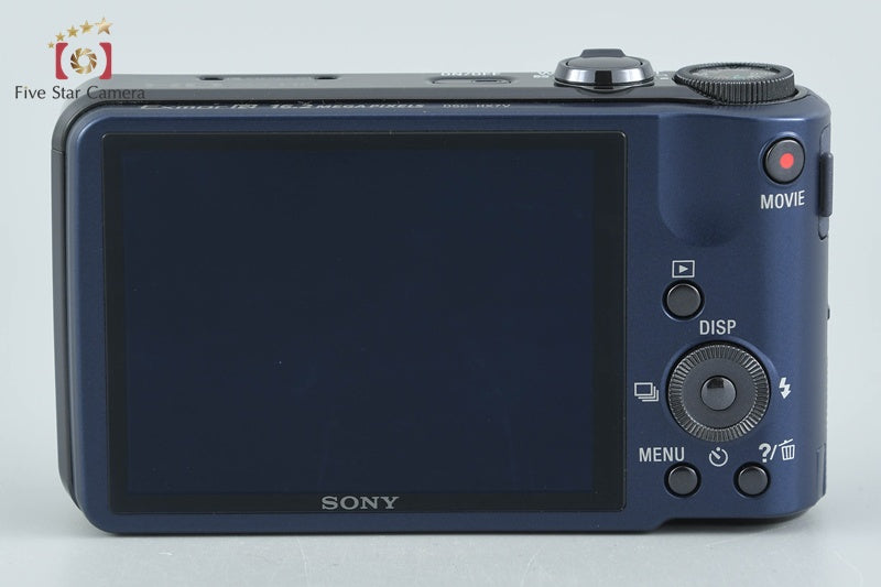 SONY Cyber-Shot DSC-HX7V Blue 16.2 MP Digital Camera [Japanese Language Only]