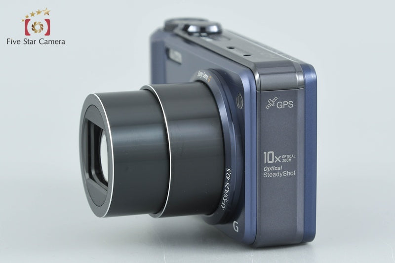 SONY Cyber-Shot DSC-HX7V Blue 16.2 MP Digital Camera [Japanese Language Only]