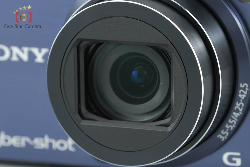 SONY Cyber-Shot DSC-HX7V Blue 16.2 MP Digital Camera [Japanese Language Only]