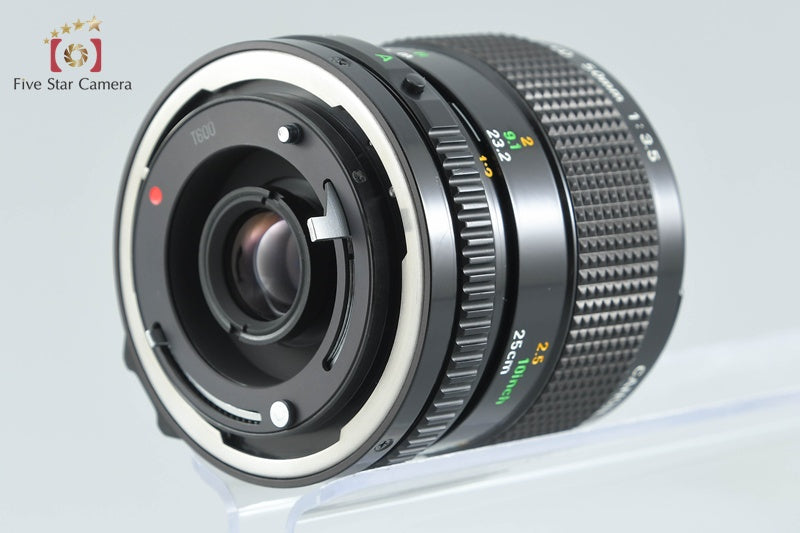 Canon New FD 50mm f/3.5 MACRO