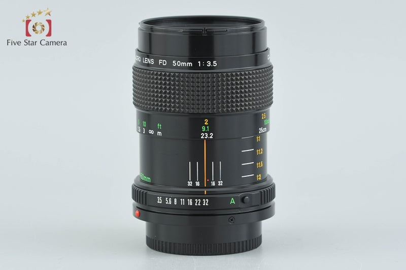 Canon New FD 50mm f/3.5 MACRO