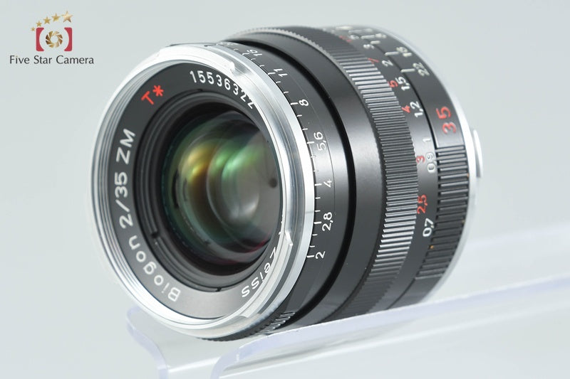 Carl Zeiss Biogon 35mm f/2 ZM T* Black for Leica M Mount