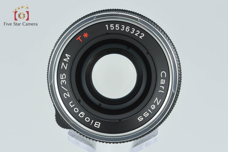 Carl Zeiss Biogon 35mm f/2 ZM T* Black for Leica M Mount