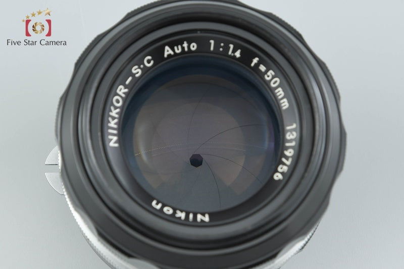 Nikon NIKKOR-S.C Auto 50mm f/1.4 Non Ai Lens