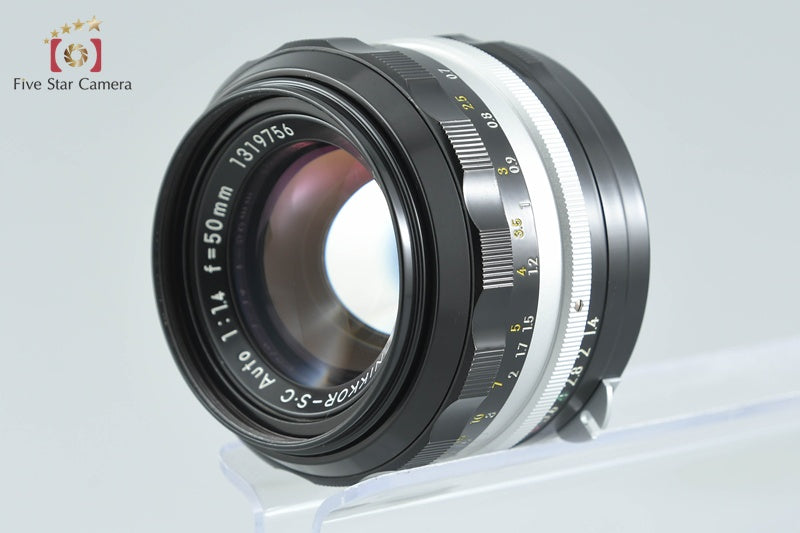 Nikon NIKKOR-S.C Auto 50mm f/1.4 Non Ai Lens