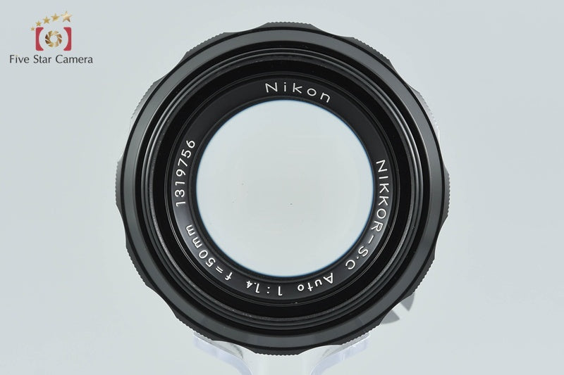 Nikon NIKKOR-S.C Auto 50mm f/1.4 Non Ai Lens