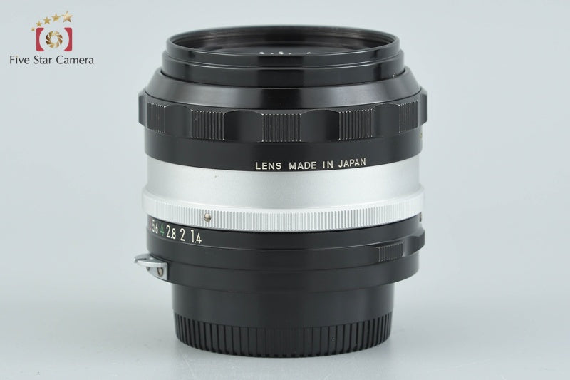 Nikon NIKKOR-S.C Auto 50mm f/1.4 Non Ai Lens