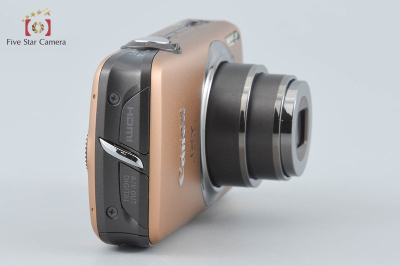Canon IXY Digital 930 IS Brown 12.1 MP Digital Camera w/ Box
